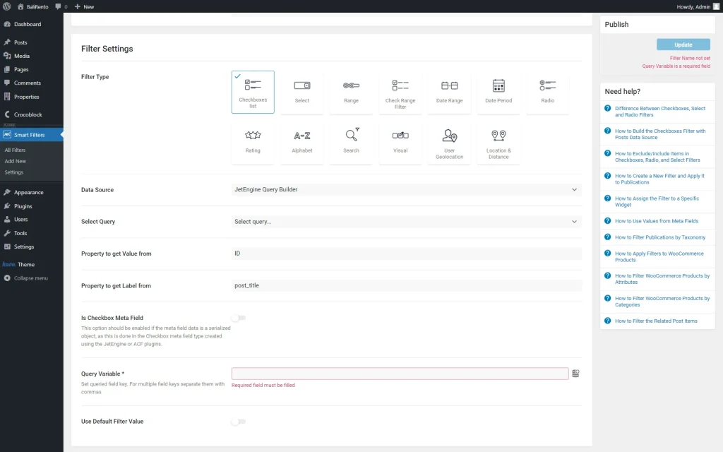 jetengine query builder data source