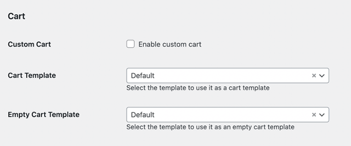 custom cart