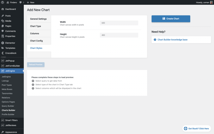 dynamic chart styling