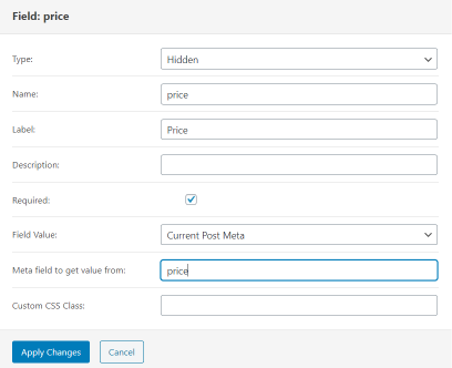 total price calculated field