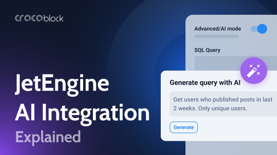 Introducing AI Integration With JetEngine WordPress Plugin