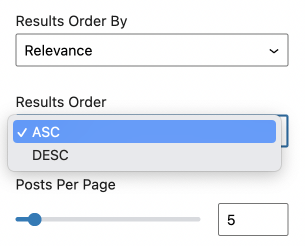 results order in gutenberg