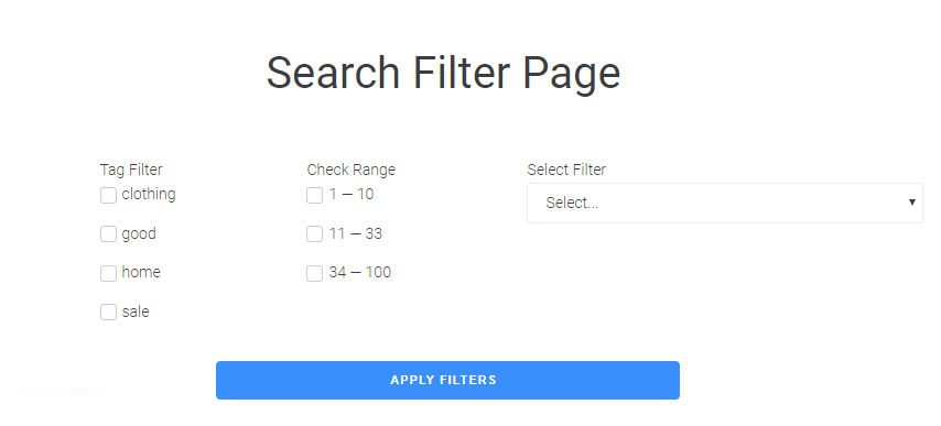 JetSmartFilters search page