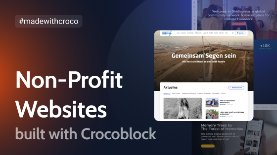 10 Non-Profit Websites Built With Crocoblock