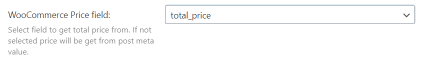 woocommerce price field