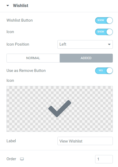 use as remove button toggle enabled