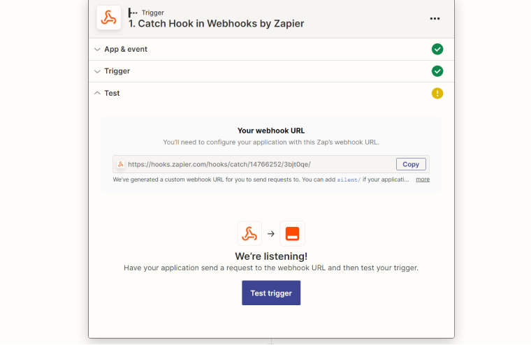 Gutenberg form builder Zapier