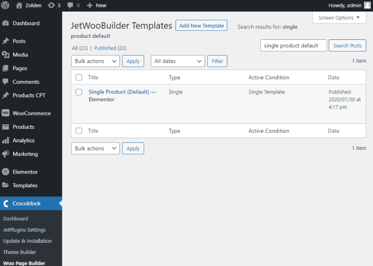 jetwoobuilder templates